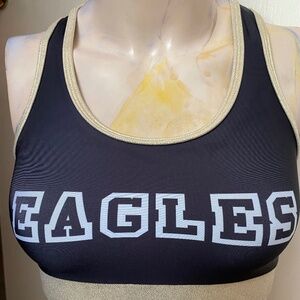 Eagles cheer top bralette tank top
